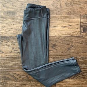 Athleta Girl Metallic Shimmer Leggings